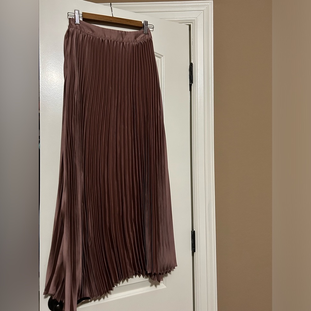 Modest Pleated maxi skirt